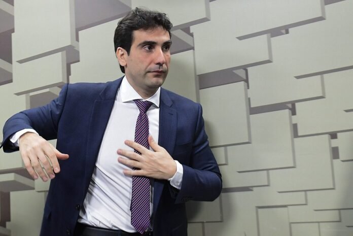 Gabriel Galípolo, presidente do Banco Central do Brasil, em audiência pública na Comissão de Assuntos Econômicos do Senado